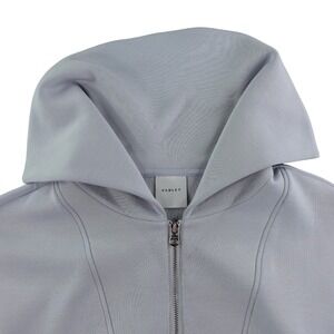 Varley Lavender Gray Zip-Up Hoodie